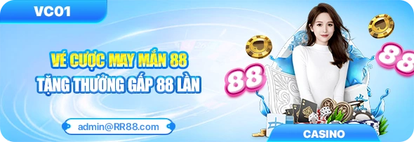 Vé cược may mắn gấp 88 lần